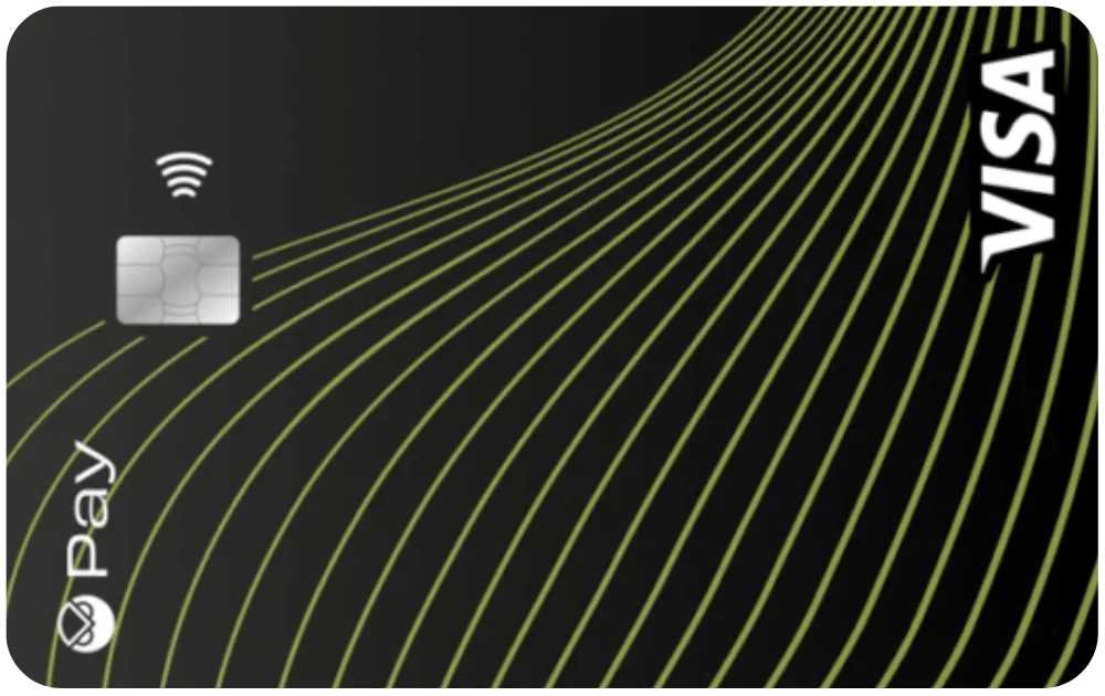 Gnosis Pay crypto card image