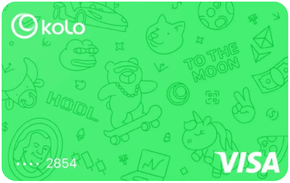 Kolo crypto card image