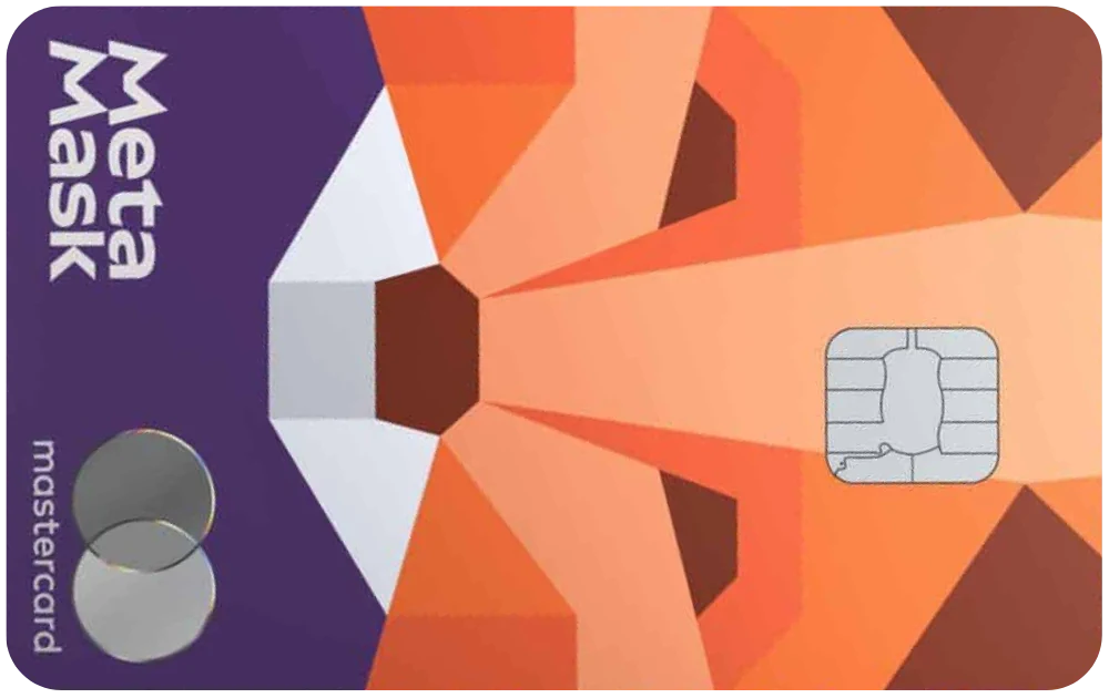 MetaMask Card crypto card image