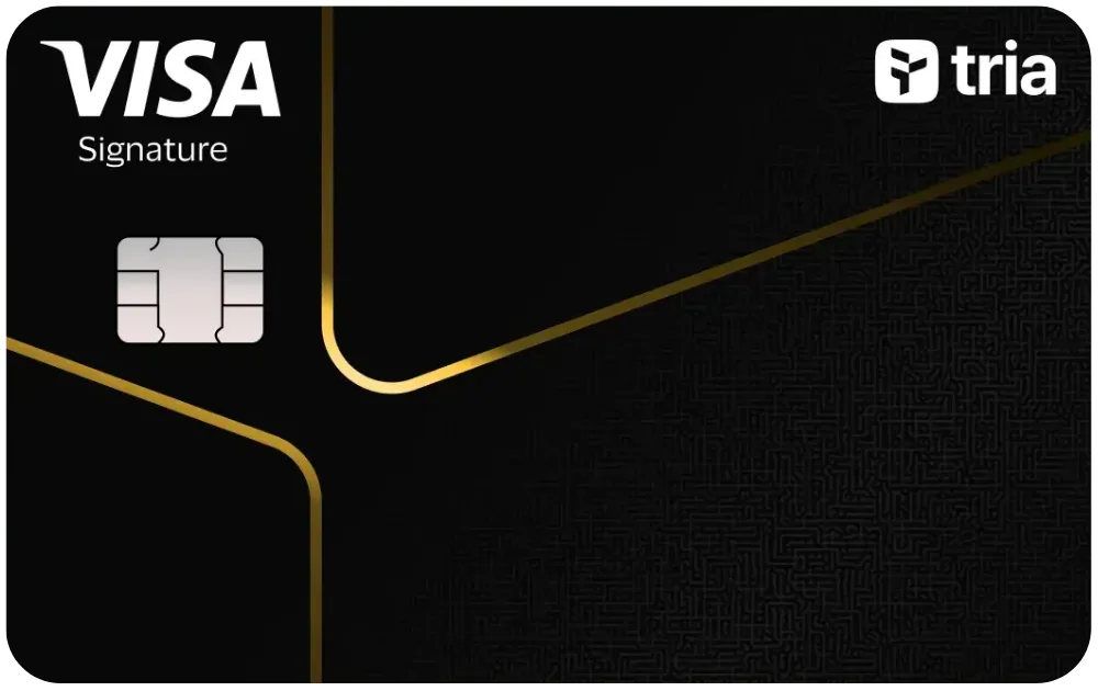 Tria crypto card image